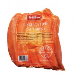LINGUICA CALABRESA FRICASA 2,5 KG  -  CX 10 KG