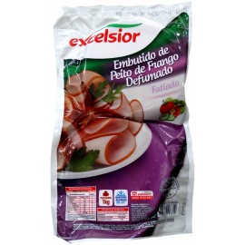 PEITO DE FRANGO DEFUMADO FAT. EXCELSIOR 1 KG -- CX 09