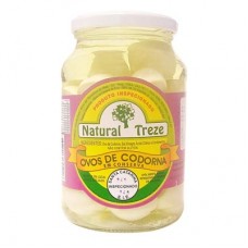 OVOS DE CODORNA NATURAL TREZE  1,8 KG  - CX 06