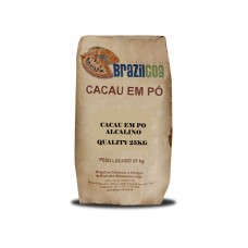CACAU EM PO ALCALINO QUALITY BRASILCOA 25 KG -  UN