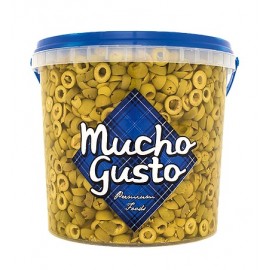 AZEITONA VERDE FAT. MUCHO GUSTO BD1,8KG-CX6