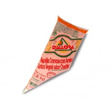 REQUEIJAO CHEDDAR DALLORA BISNAGA 1,8 KG -CX8