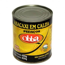 ABACAXI RODELAS QOBBA  400 GR. - CX 12