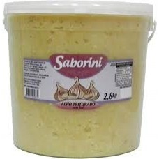 ALHO TRITURADO SABORINI  2,8 KG - CX 04
