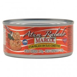 ATUM RALADO AO OLEO MARCOL 170 GR. - CX 48